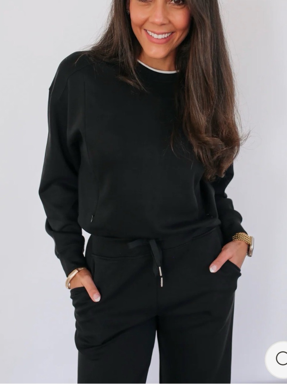 Movemama LUXE NURSING LOUNGE CREWNECK